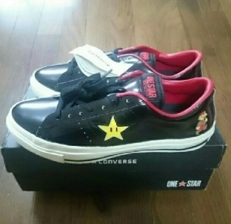 Converse one star x super mario bros top