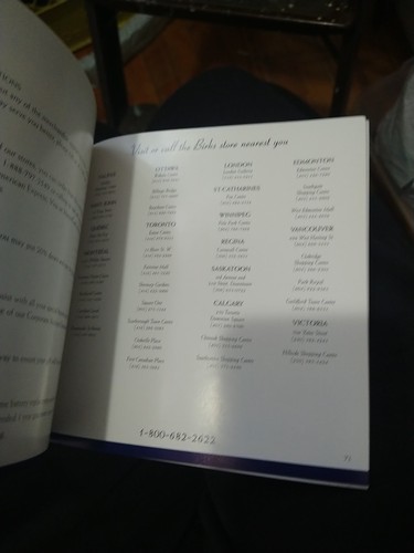 Henry Birks & Sons 1997-98 Blue Book Jewelry Watches Prices Christmas Catalogue - Foto 4 di 6
