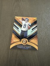 2019 Panini Gold Standard Platinum Parallel #7 MARCUS MARIOTA Football Card /75