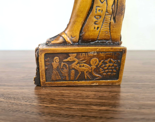 Exquisite Handcrafted Egyptian Statue of God Amun - Authentic Stone Sculpture - Picture 11 of 13