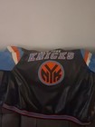 Vintage NBA New York Knicks Full Zip Jacket Blue Black Large Logo Men L — photo 2