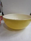 Vintage #404 4 QT PYREX Large 10" Nesting Mixing Bowl Primary Color Yellow