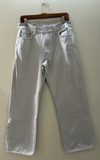 Lucky Brand Dungarees Mens Jeans Size 32 Classic Fit Light Khaki Made in USA