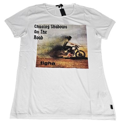 Tigha Herren T-Shirt Chashing Shadows MSN white Größen S, M, L