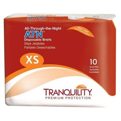 Tranquility All Through the Night - Adult Diapers with Tabs (3 Bags)