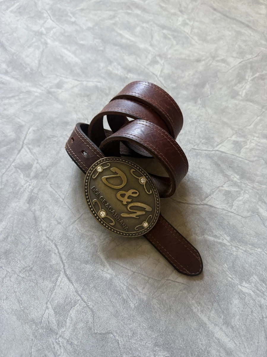 Dolce&Gabbana Brown Belts for Men for sale | eBay
