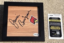 JUNIOR BRIDGEMAN SIGNED & FRAMED Floor JSA COA LOUISVILLE CARDINALS
