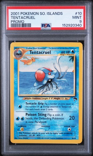 Tentacruel graded PSA 9 for sale on eBay