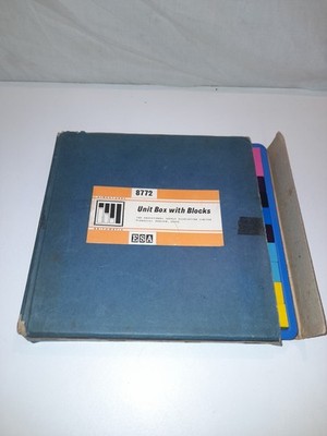 Structural Arithmetic Unit Box With Blocks - Educational Vintage - VGC
