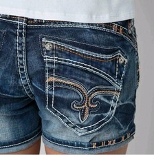 🎸NeW!!🤘 ROCK REVIVAL BRUNA SHORTS 30