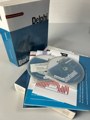 Borland Delphi 6 Pro, Software für Win98/2000, Comp. Tools, Handbuch, Tabellen