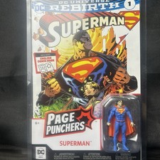 McFarlane Toys DC Page Punchers SUPERMAN  1 Rebirth 3  Action Figure & Comic
