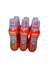 6x LifeSafe StaySafe All-in-1 Portable Fire Extinguisher Spray For Home & Travel