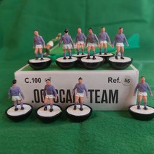 MINT Subbuteo Team HW # 55 FIORENTINA REF ORIG. 100% VARIANTE LILLA BASI NERE