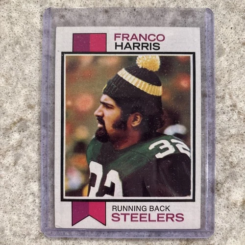 1973 Franco Harris Topps #89 ROOKIE / PITTSBURGH STEELERS HOF