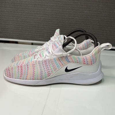 Nike Viale 'Space Dye' sneakers multicolor rainbow pattern mesh Size 5.5Y