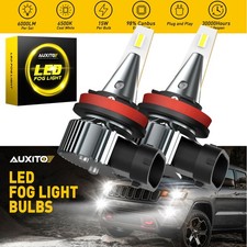 AUXITO H11 LED Fog Lights for Acura CSX 2006-2011 ILX 2013-2018 MDX 2007-2013 9I