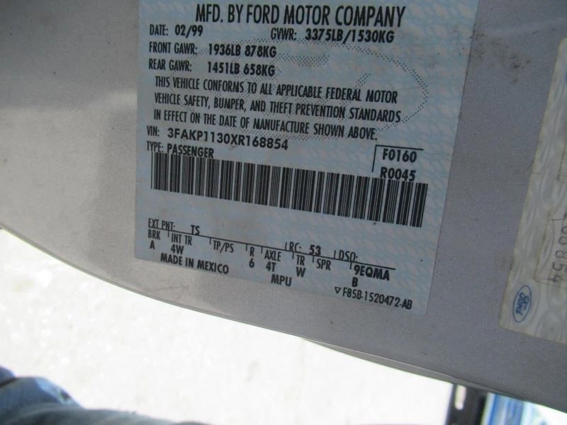 Frenos de tambor traseros de nudillo/tubo del conductor ZX2 para 97-03 ESCORT 4422419 Foto 2 de 4