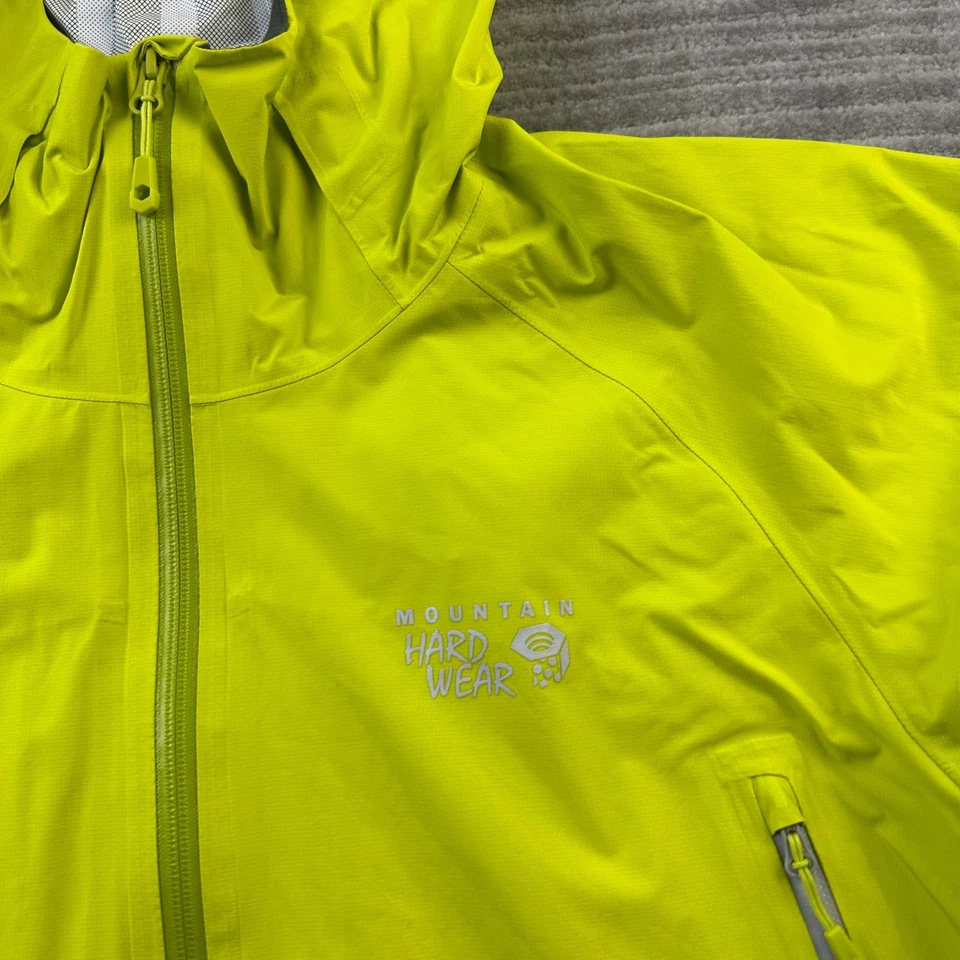 Chaqueta Mountain Hardwear Para Hombre Extra Grande Verde Quasar Lite Impermeable Foto 4 de 4