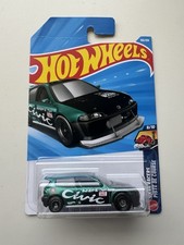2026 Hot Wheels Drag Racers Honda Civic Custom Super Treasure Hunt Vein Card