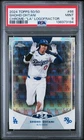 2024 Topps 50/50 Shohei Ohtani 66 Chrome LA Logofractor 10/50 PSA 9