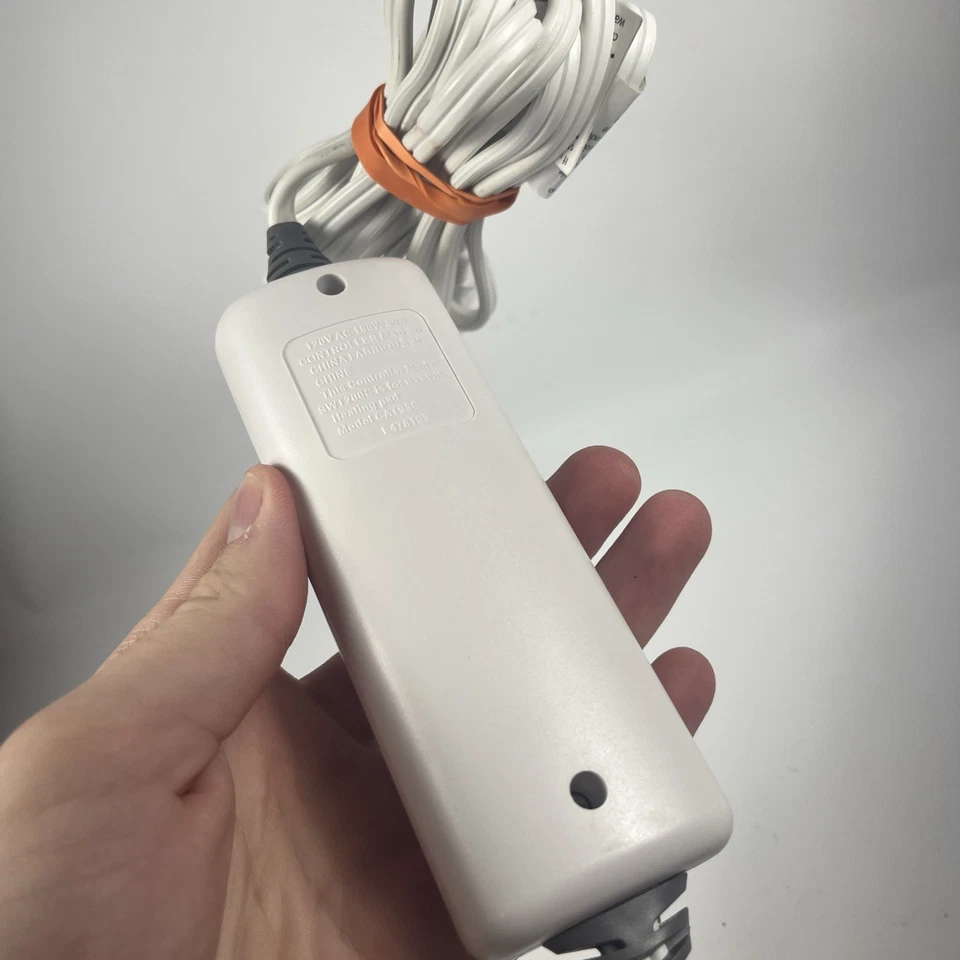 Manta térmica eléctrica Sunbeam controlador alimentado de 4 clavijas SWT200C CAT95C - Probado Foto 4 de 4