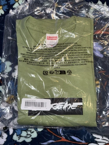 Authentique tee shirt Supreme Futura Box Logo XL