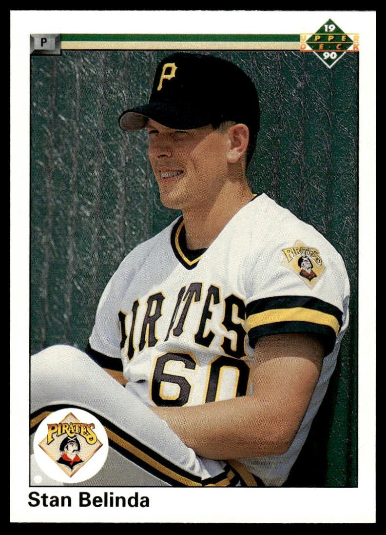 1990 Upper Deck #759 Stan Belinda Pirates RC