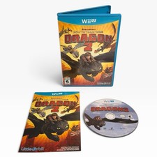 How to Train Your Dragon 2 (Nintendo Wii U, 2014) CIB Complete w/ Manual Tested