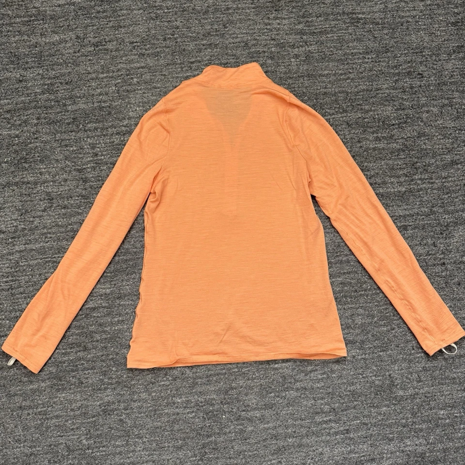 Patagonia 1/4 Zip Pullover Women Small Merino Wool Blend Long Sleeve Base Layer - Image 3 of 4