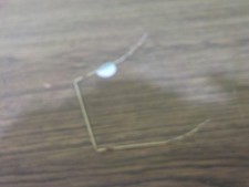 vintage buddy l pickup truck front or back cream spring for parts