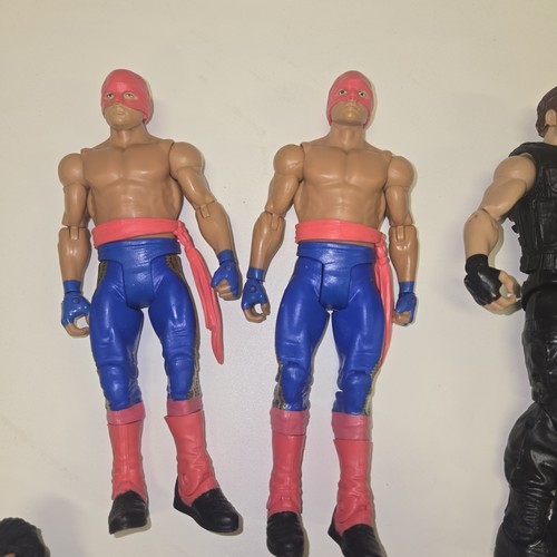 Lot of 6 WWE Elite Action Figures Roman rains Mysterio Dean ambrose Stone cold - Picture 6 of 6