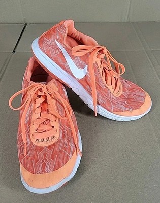 Nike Shoes Womens 8 Flex Experience RN Running Sneaker Orange Low Top 844673-800