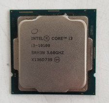 Intel Core i3-10100 Processor 10th Gen 3.6GHz SRH3N