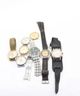 F x 8 Vintage Gents Mechanical Wristwatches Inc Accurist, Everite, Kered Etc
