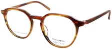 NOMAD-MOREL 40123N-TO05-50 Eyeglasses Eye Glasses TO05 BROWN/ORANGE Authentic Ne