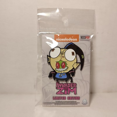 Invader Zim Dib Disguise Enamel Pin Official Nickelodeon Collectible Badge