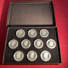 2000 S THRU 2009 S KENNEDY PROOF 90%  SILVER HALF DOLLARS (10-COINS)