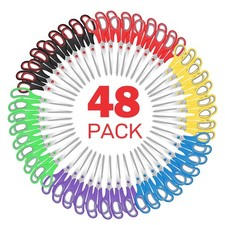Scissors Bulk 48 Pack,8" Multipurpose Heavy Duty Sharp Scissors,Stainless Ste