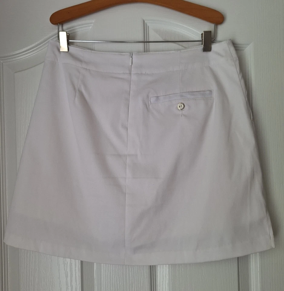 Dama Hagen Mujer Golf Skort/Falda Talla 6 Con Pantalones Cortos Ropa Activa Bolsillos Blancos Foto 2 de 4
