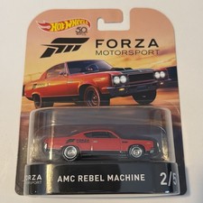 Hot Wheels 2018 50th Anniversary Retro Entertainment Forza Amc Rebel Machine Hot Wheels 2018 50th Anniversary Retro Entertainment Forza Amc Rebel Machine