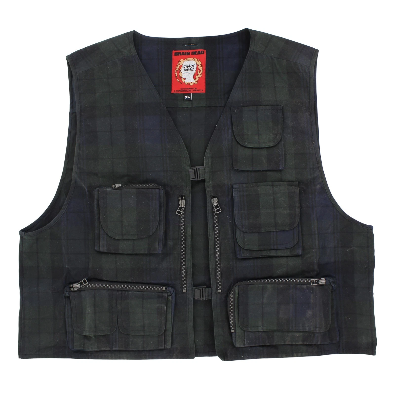 Brain Dead Utility Jacket, Men's Duck Tolling Retriever Heavyweight Jacket Black - product detail image 2