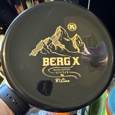 BRAND NEW Kastaplast K1 Berg X BLACK GOLD Limited Black Edition 173g RARE DISC