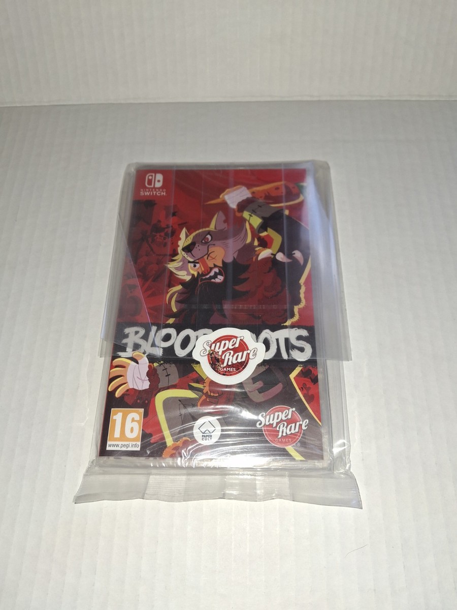 Bloodroots Super Rare for Nintendo Switch Brand New Factory