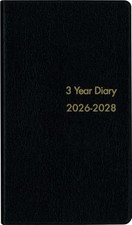 Hakubunkan 2026 Planner 3-Year Planner Black No. 60 January Start 2026from JP