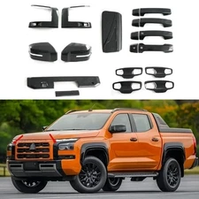 14PCS Body Side Protective Molding Trim Fit For Mitsubishi Triton L200 2024-2026