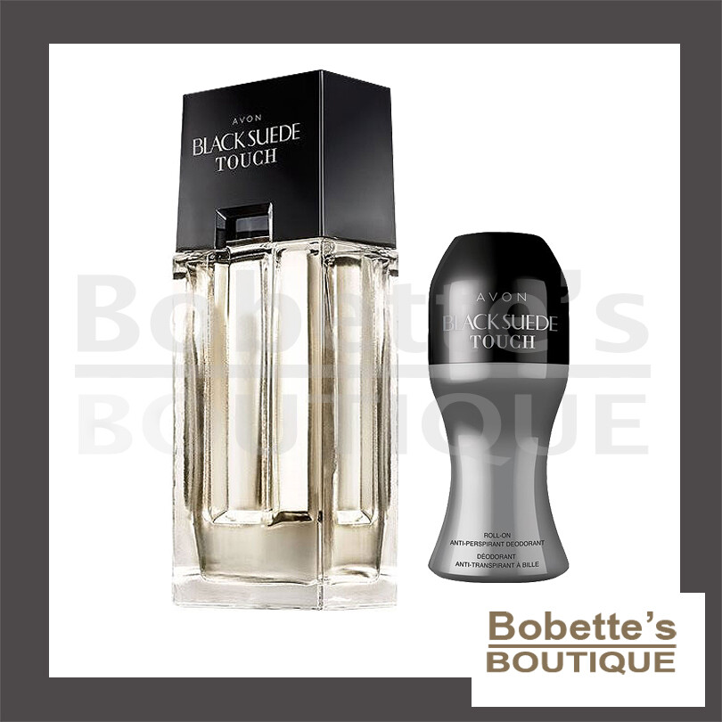 Lot Avon Black Suede Touch - Eau De Toilette + Déo Pour Homme - Neuf