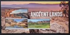 Australia 2025/ Ancient Lands of  Australia / 3v ms