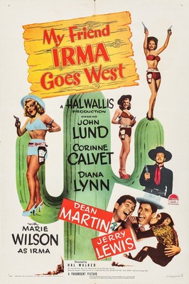 My Friend Irma Goes West (1950)_0 Poster Leinwand Film Film Druck A0 A1 A2 A3 A4