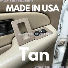 Tan Rear Window Switch Trim Repair Fix Escalade Yukon Tahoe Silverado 2000-2002